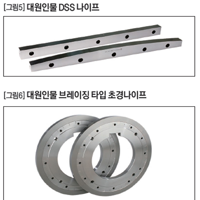 대원이물 DSS 나이프, 대원인물 브레이징 타입 초경나이프