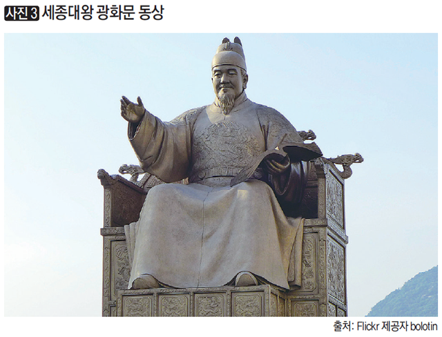 [사진 3] 세종대왕 광화문 동상