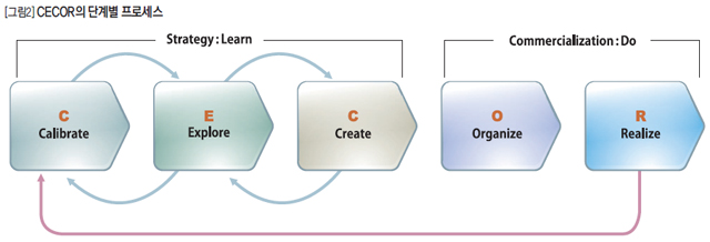 CECOR의 단계별 프로세스