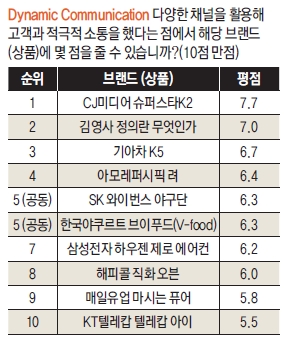 2010년 Best Marketing-Dynamic Communication