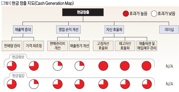 현금 창출 지도(Cash Generation Map)