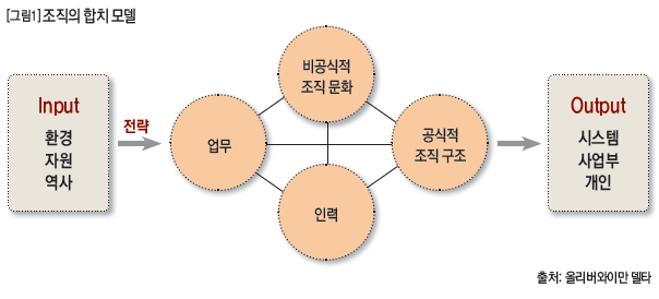 조직의 합치 모델