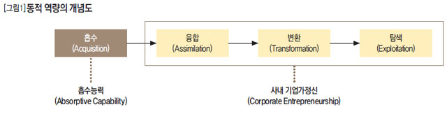 동적 역량의 개념도