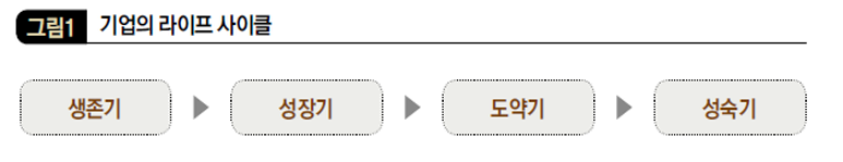 기업의 라이프 사이클