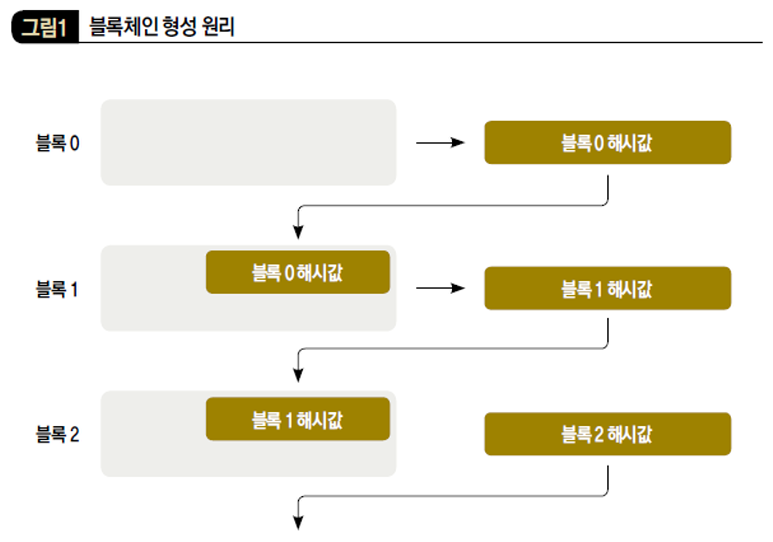 블록체인 형성 원리