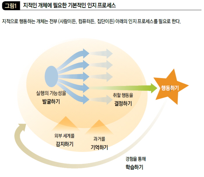 지적인 개체에 필요한 기본적인 인지 프로세스