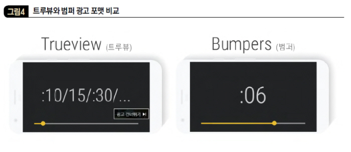 트루뷰와 범퍼 광고 포맷 비교