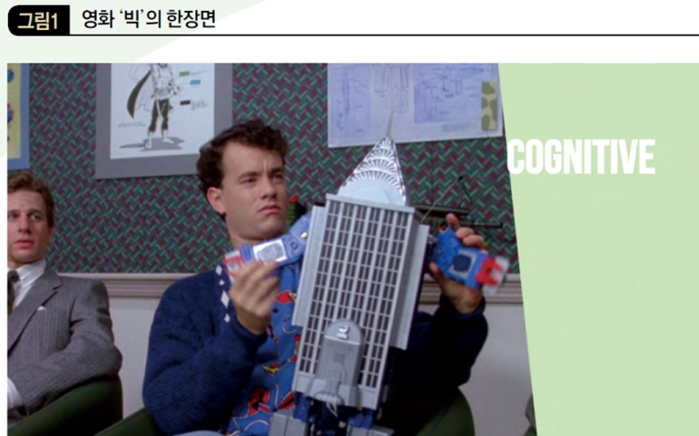 영화 '빅'의 한 장면
