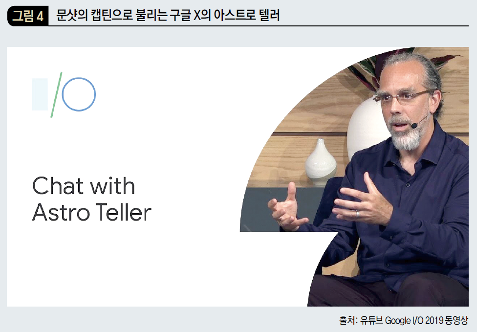 문샷의 캡틴으로 불리는 구글 X의 아스트로 텔러