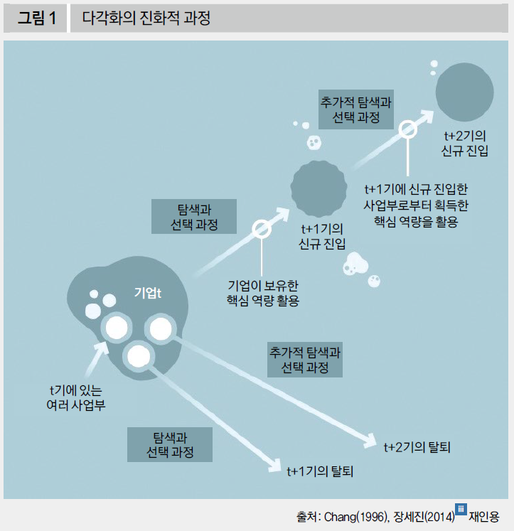 다각화의 진화적 과정