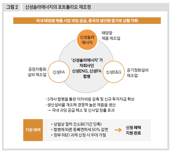 신성솔라에너지의 포트폴리오 재조정