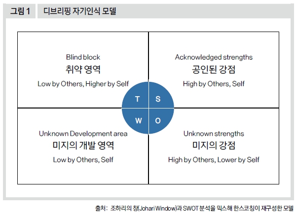 디브리핑 자기인식 모델