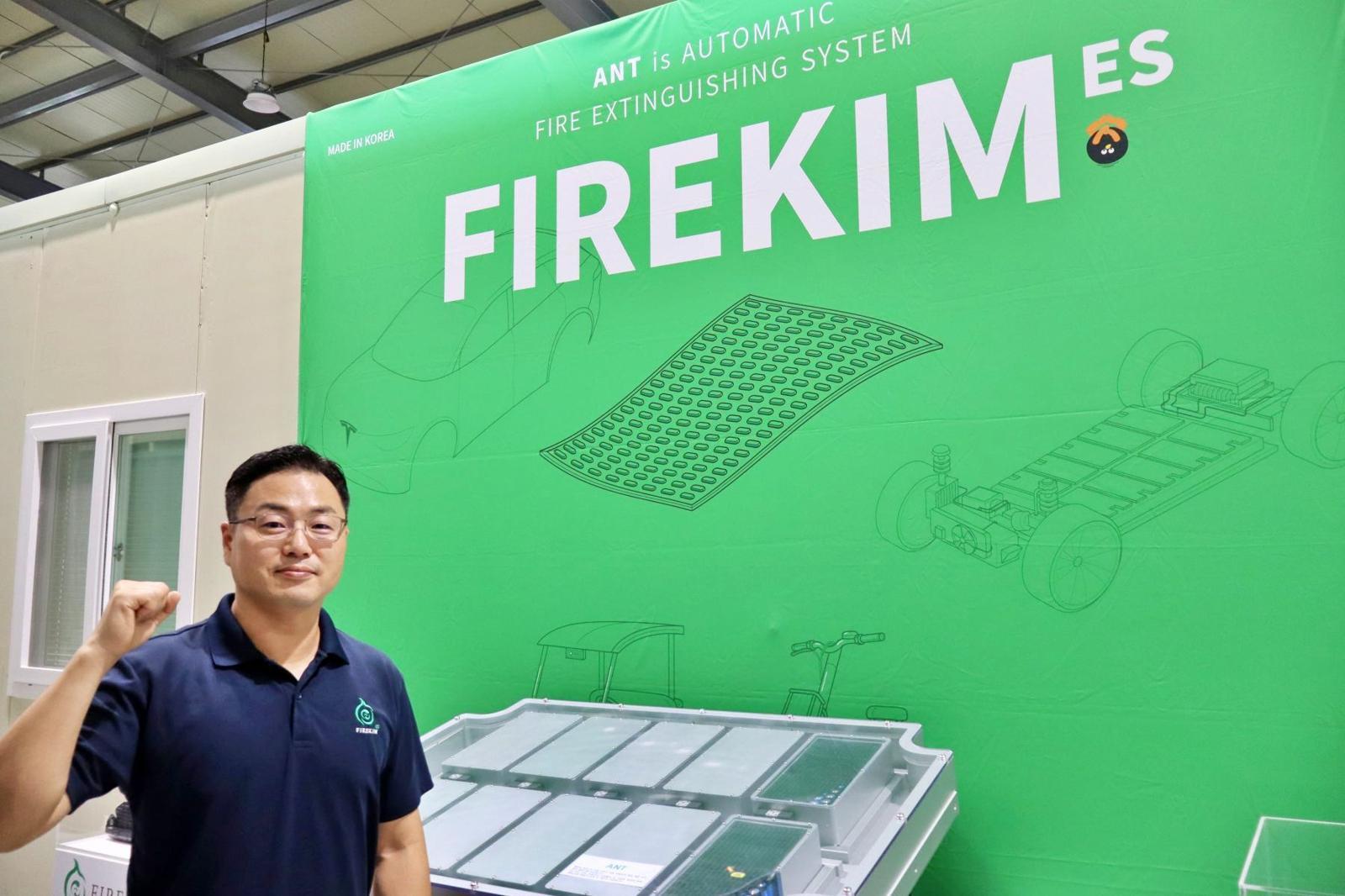 FireKimES: Fire Suppression Tech Tackles EV Fires