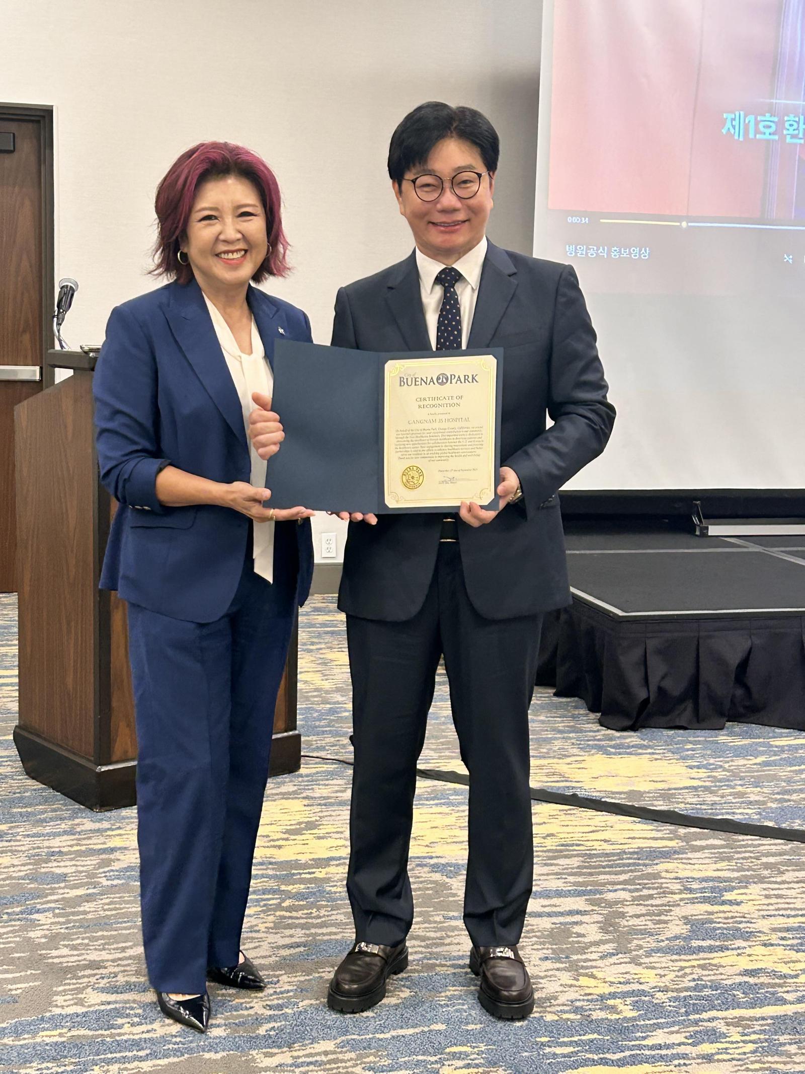 Gangnam JS Hospital Gains Buena Park Accreditation