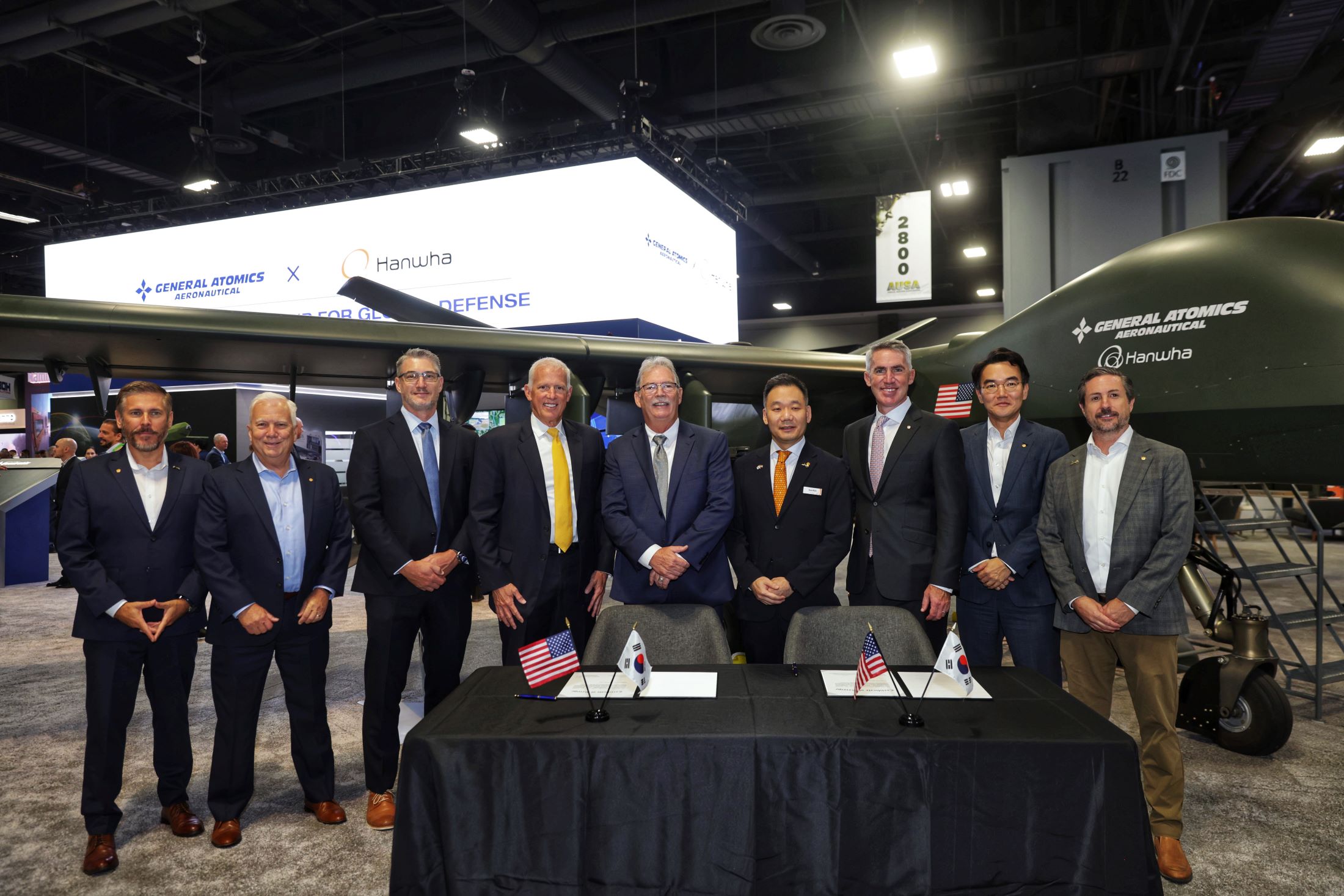 Hanwha Aero Partners with U.S. Firm on UAV Market