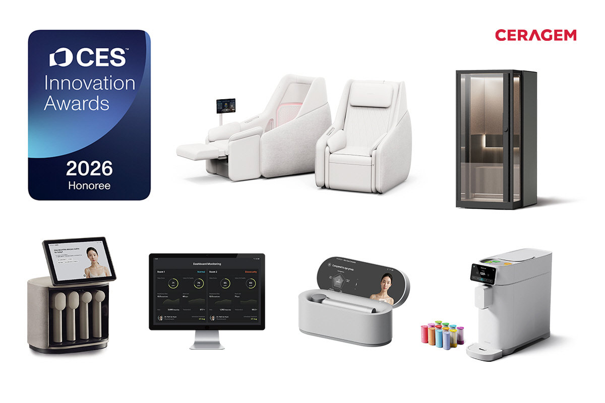 Ceragem Wins 12 Innovation Awards at CES 2026