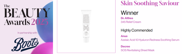 Dr.Althea Expands in Europe, Wins Beauty Award