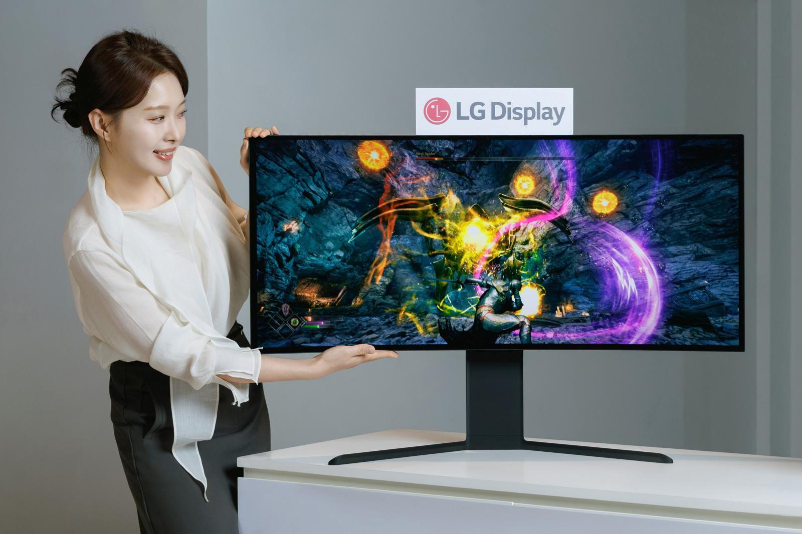 LG Display Unveils First 720Hz Gaming OLED Panel