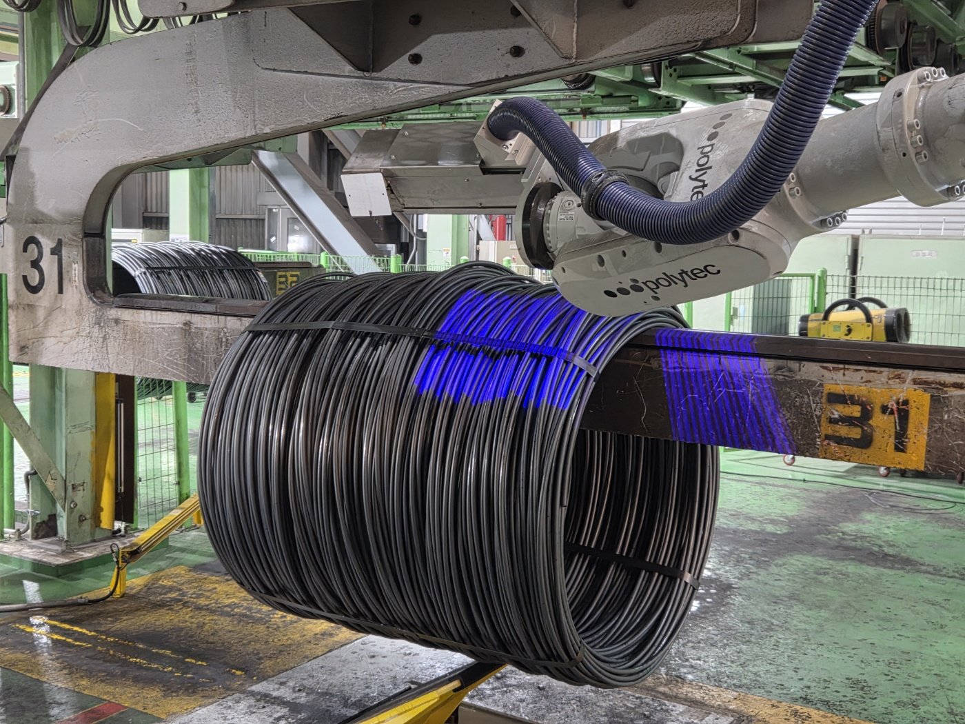 Hyundai Steel automates wire rod tagging with robots