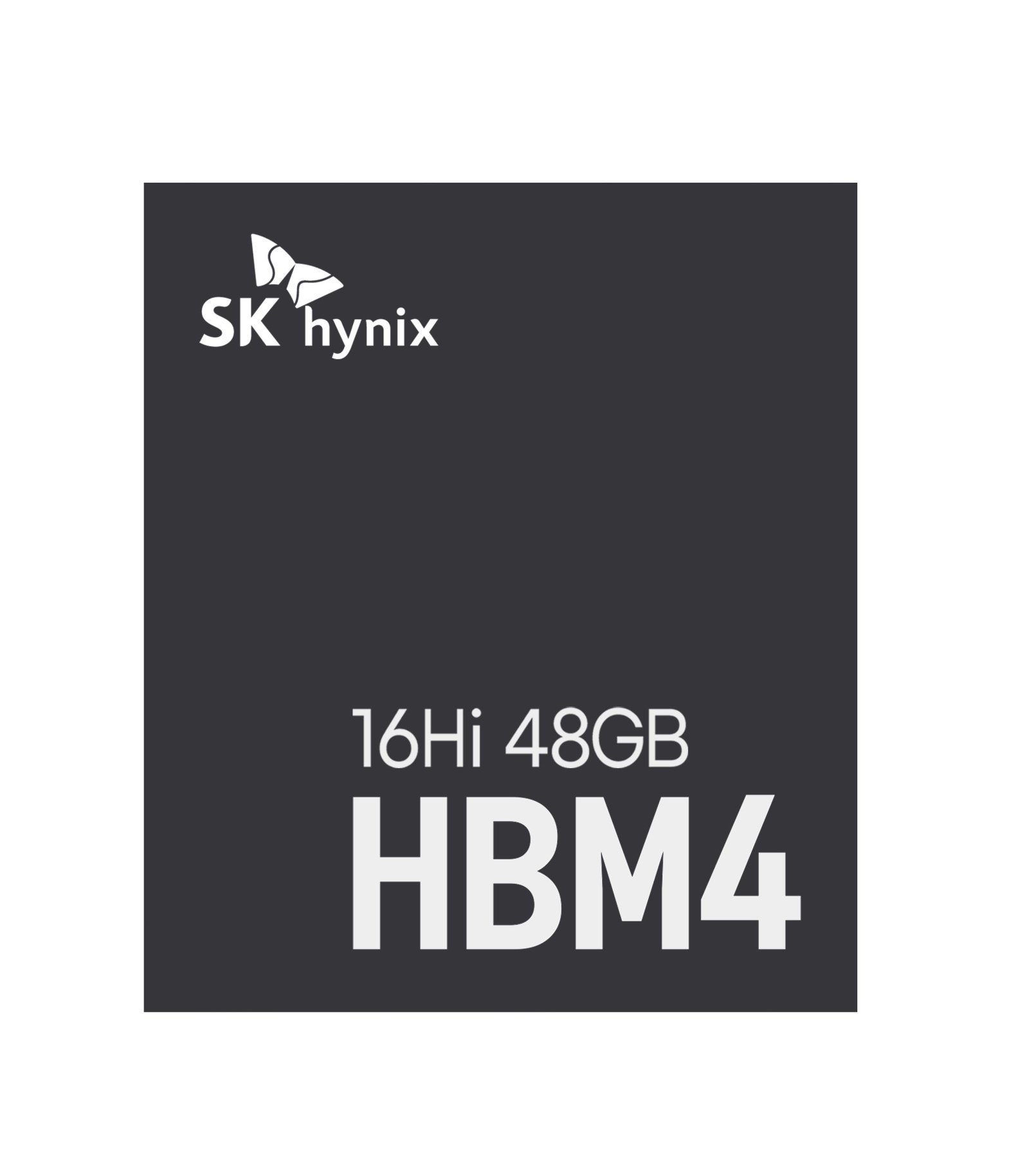 SK하이닉스, HBM4 16단 48GB 제품 첫선