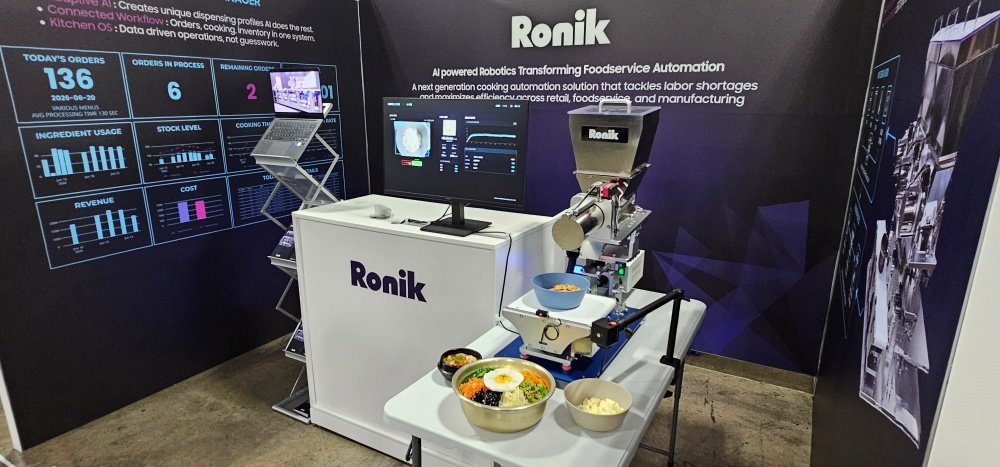[CES 2026] 로닉, 피지컬 AI 기반 AI 디스펜서 기술로 글로벌 F&B기업에 ‘눈도장’