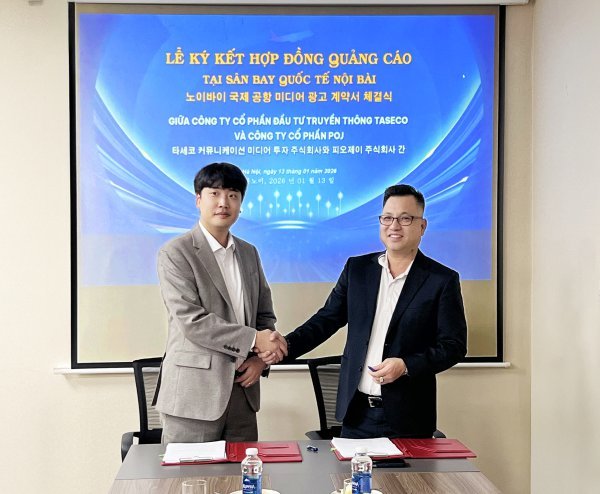 POJ Secures Digital Billboard Rights at Hanoi Airport