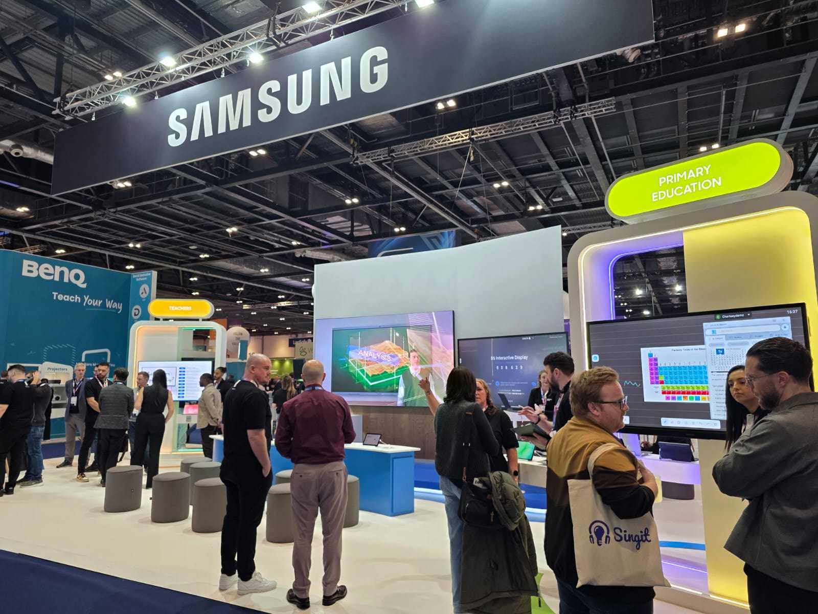 Samsung Electronics Showcases AI Tools at Europe’s Largest EdTech Expo