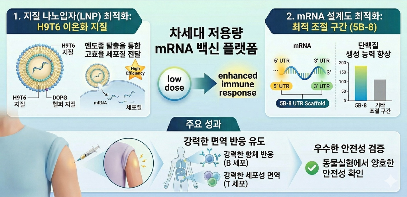 ‘Stronger With Less’ Korea Research Develops High-Efficiency Vaccine Platform