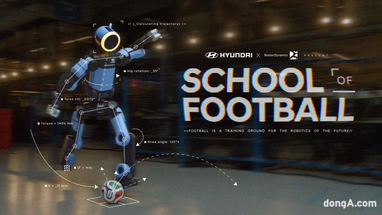 Hyundai Unveils Humanoid Robot Mastering Rabona Kick