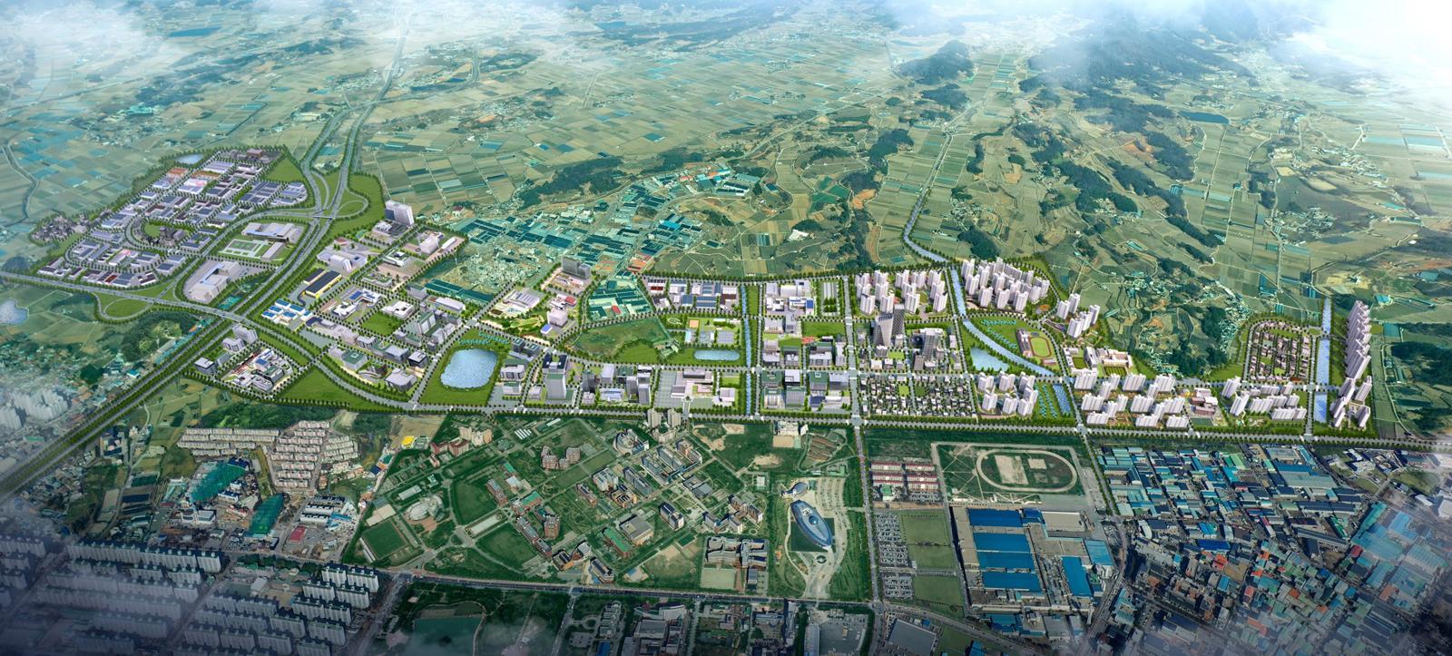 Mega Fab in Honam, Packaging Hub in Chungcheong