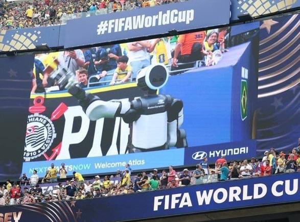 Hyundai Atlas Makes Surprise Appearance in World Cup Last 16