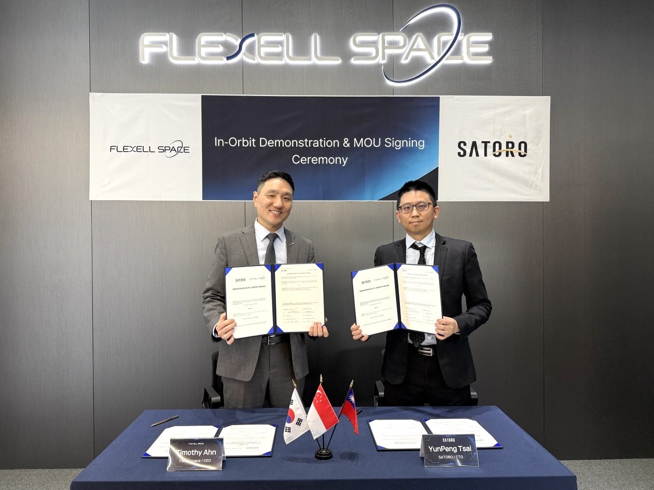 FlexellSpace, Singapore’s SATORO Sign Orbital Solar Cell Demo Deal - 동아비즈니스리뷰